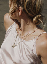 Along The Path Collar Pearl Necklace - We Thieves