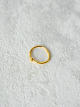 Micro Hoop in 24kt gold - We Thieves
