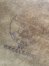 Vintage Made in Spain Suede Fringe Vest S