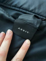 Vintage Akris Reversible Silk Puffer Jacket M/L