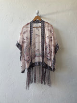 Vintage Anna Sui Sheer Bird Print Kimono M/L - We Thieves