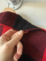 Vintage 1970s Woolrich Classic Red Buffalo Plaid Jacket Men's M