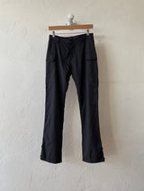 Vintage 90s Helmut Lang Black Nylon High-Waisted Pants M - We Thieves