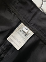 Vintage 90s Helmut Lang Black Nylon High-Waisted Pants M - We Thieves