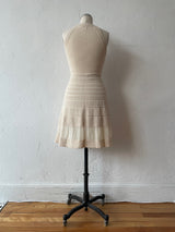Vintage Missoni Cream Knit Sleeveless Dress S - We Thieves