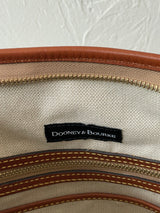 Vintage Dooney & Bourke Brick Red Pebbled Leather Handbag - We Thieves