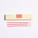 Incense sticks with a box on a white background