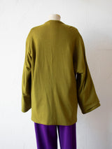 Vintage 1980s Adam Beal Reversible Purple/Green Wool Jacket M/L - We Thieves