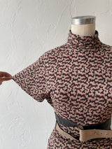 Vintage Isabel Marant Etoile Pink/Green Ikat Jersey Dress S - We Thieves