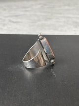 Vintage Sterling Silver Spiny Oyster Ring - We Thieves