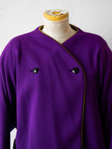 Vintage 1980s Adam Beal Reversible Purple/Green Wool Jacket M/L - We Thieves