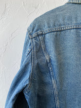Vintage 80s Lee Riders PATD-153438 Denim Jacket 40L