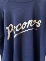 Vintage 70s/80s Poconos Navy Blue Crewneck Sweatshirt S/M - We Thieves
