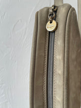 Vintage Salvatore Ferragamo Handbag Ecru Grosgrain Shoulder Bag - We Thieves