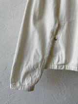 Vintage 90s Polo Ralph Lauren Lightweight White Cotton Twill Jacket S