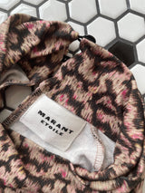 Vintage Isabel Marant Etoile Pink/Green Ikat Jersey Dress S - We Thieves