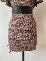 Vintage Isabel Marant Etoile Pink/Green Ikat Jersey Dress S - We Thieves