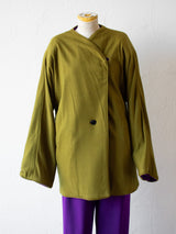 Vintage 1980s Adam Beal Reversible Purple/Green Wool Jacket M/L - We Thieves