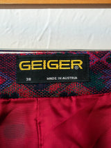 Vintage Geiger Pleated Wool Skirt S - We Thieves