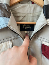 Vintage 1970s/80s Patchwork Leather Jacket M - We Thieves