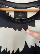 Rag & Bone x Liberty Sleeveless Black & White Printed Top M - We Thieves