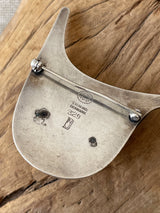 Vintage Mid Century Nanna Ditzel for Georg Jenson Sterling Silver Pin/Brooch