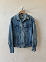 Vintage 80s Lee Riders PATD-153438 Denim Jacket 40L
