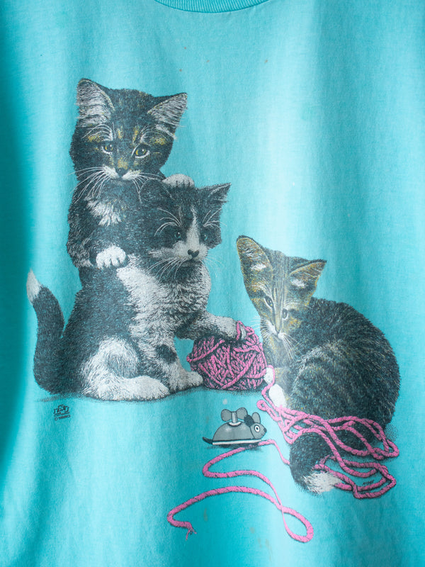 Vintage 1990 Kittens Three T-Shirt L - We Thieves