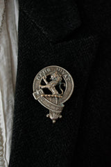 Vintage Scottish Macduff Clan Crest Sterling Pin - We Thieves