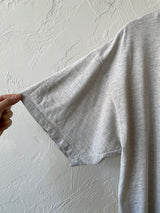 Vintage Vermont Heather Grey Loons Single-Stitch Graphic T-Shirt L/XL