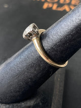 Vintage 14K Gold Diamond Engagement Ring Size 6