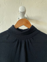 Vintage Loro Piana Navy Cashmere Turtleneck Sweater Size IT 46 - We Thieves