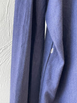 Vintage Contrast Stitch Indigo Blue European Workwear Jacket XL