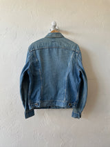 Vintage 80s Lee Riders PATD-153438 Denim Jacket 40L