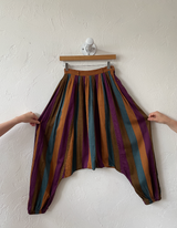Vintage 80s Willi Wear Striped Cotton Harem Pants S - We Thieves