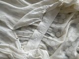 Vintage Edwardian White Midi Dress Medium 29" - We Thieves