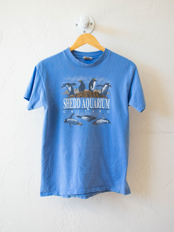 Vintage 1980s Chicago Aquarium T-Shirt M/L - We Thieves