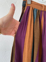 Vintage 80s Willi Wear Striped Cotton Harem Pants S - We Thieves