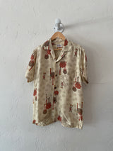 Vintage Liberty House Unisex Hawaiian Silk Shirt L