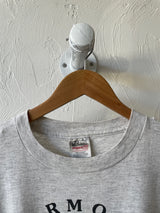 Vintage Vermont Heather Grey Loons Single-Stitch Graphic T-Shirt L/XL