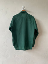 Vintage "West Deptford" Forest Green Stadium Windbreaker Jacket L - We Thieves