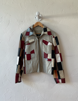 Vintage 1970s/80s Patchwork Leather Jacket M - We Thieves