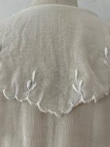 Vintage Edwardian White Midi Dress Medium 29" - We Thieves