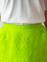 Vintage Lime Green Christian Lacroix Skirt M/L - We Thieves