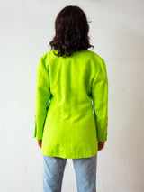 Vintage Lime Green Christian Lacroix Blazer M/L - We Thieves