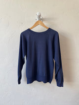 Vintage 70s/80s Poconos Navy Blue Crewneck Sweatshirt S/M - We Thieves