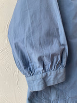 Vintage 80s Yves Saint Laurent Rive Gauche Lightweight Blue Jacket Jacket M (AS-IS)