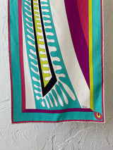 Vintage Emilio Pucci Long Rectangular Silk Scarf