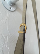 Vintage Salvatore Ferragamo Handbag Ecru Grosgrain Shoulder Bag - We Thieves