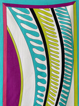 Vintage Emilio Pucci Long Rectangular Silk Scarf